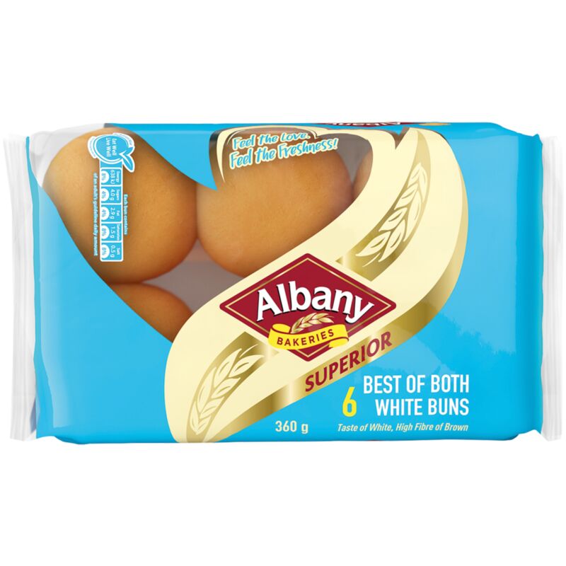 ALBANY BUNS BEST OF BOTH 6S – 360G