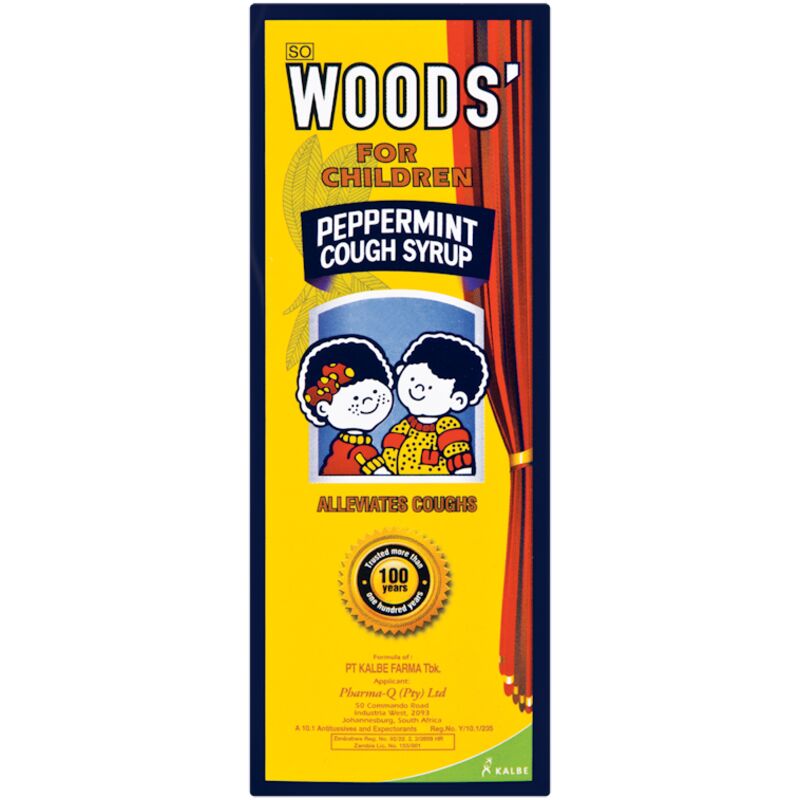 WOODS PEPPERMINT CHILDRENS COUGH REMEDY – 50ML