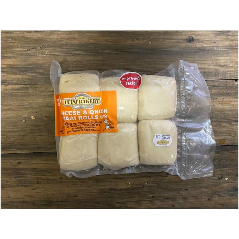 LUPO ROLLS CHEESE & ONION – 6S