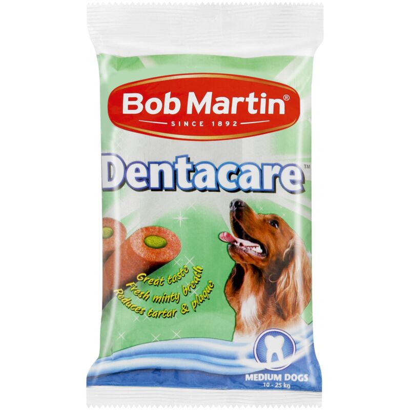 BOB MARTIN DENTACARE STICKS MEDIUM DOG – 170G