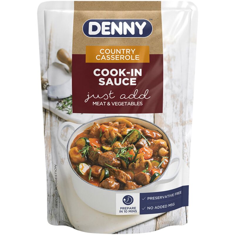 DENNY COOK-IN-SAUCE COUNTRY CASSEROLE – 415G