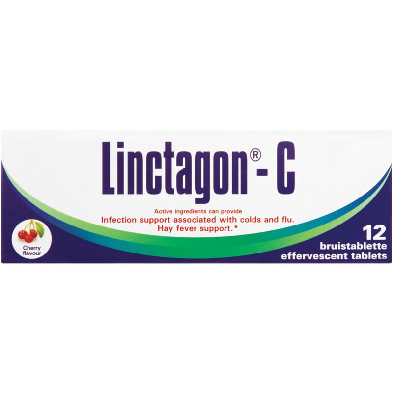 LINCTAGON C EFFERVESCENT CHERRY – 20S