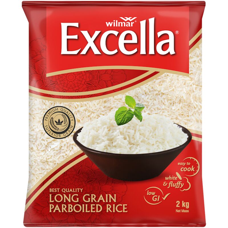 EXCELLA RICE PARBOILED – 2KG
