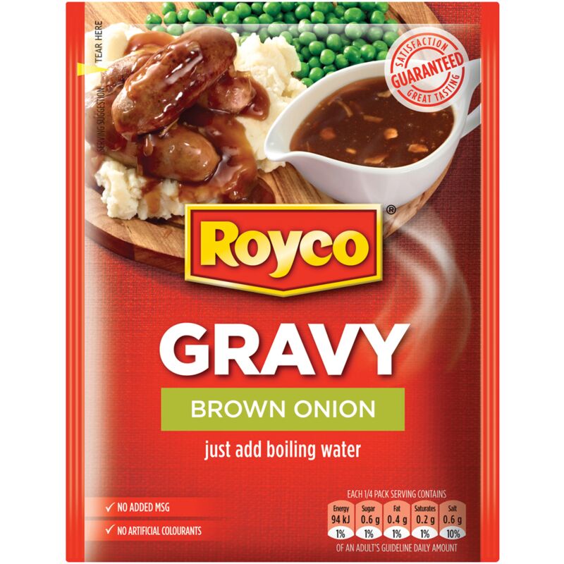 ROYCO GRAVY BROWN ONION – 32G