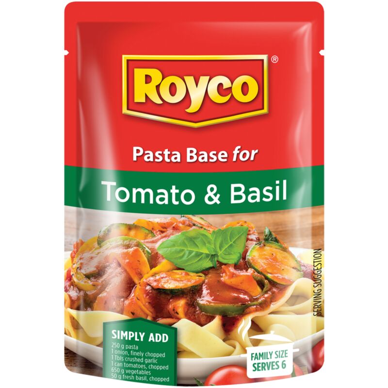 ROYCO PASTA BASE WET TOMATO & BASIL – 200G