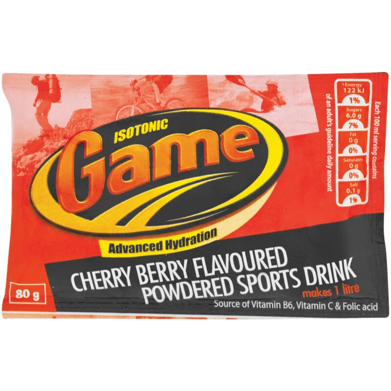 GAME PSD ISOTONIC CHERRY BERRY – 80G