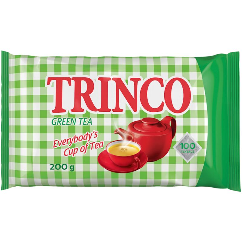 TRINCO TEABAGS TAG LESS GREEN – 100S