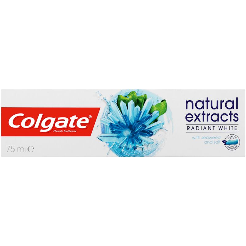 COLGATE TOOTHPASTE NATURALS REAL WHITE SEAWEED – 75ML