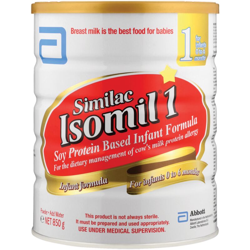 ISOMIL NO 1 FORMULA – 850G