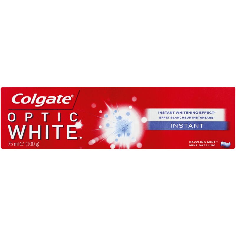 COLGATE TOOTHPASTE OPTIC WHITE INSTANT – 75ML