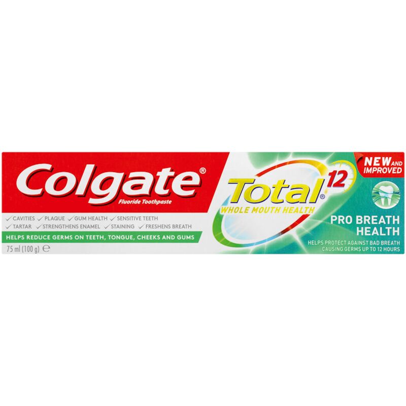COLGATE TOOTHPASTE TOTAL CLEAN BREATHE – 75ML