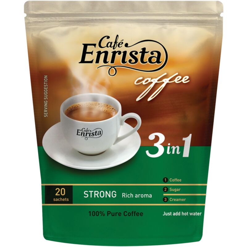 ENRISTA COFFEE 3IN1 STRONG – 400G