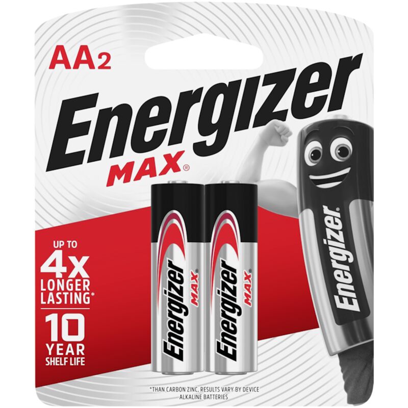 ENERGIZER MAX AA 2 PACK – 2S