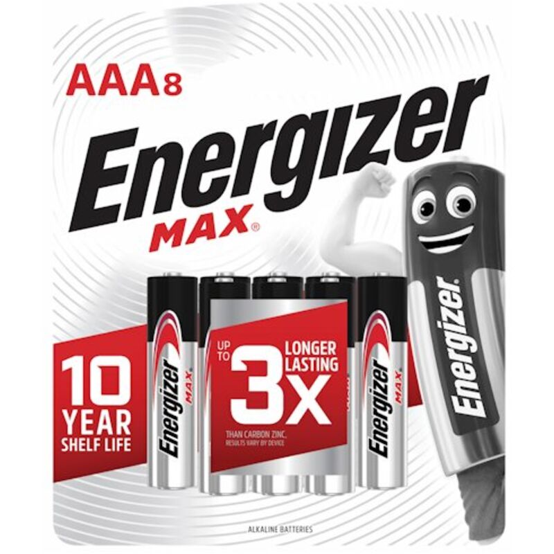 ENERGIZER MAX AAA – 8S