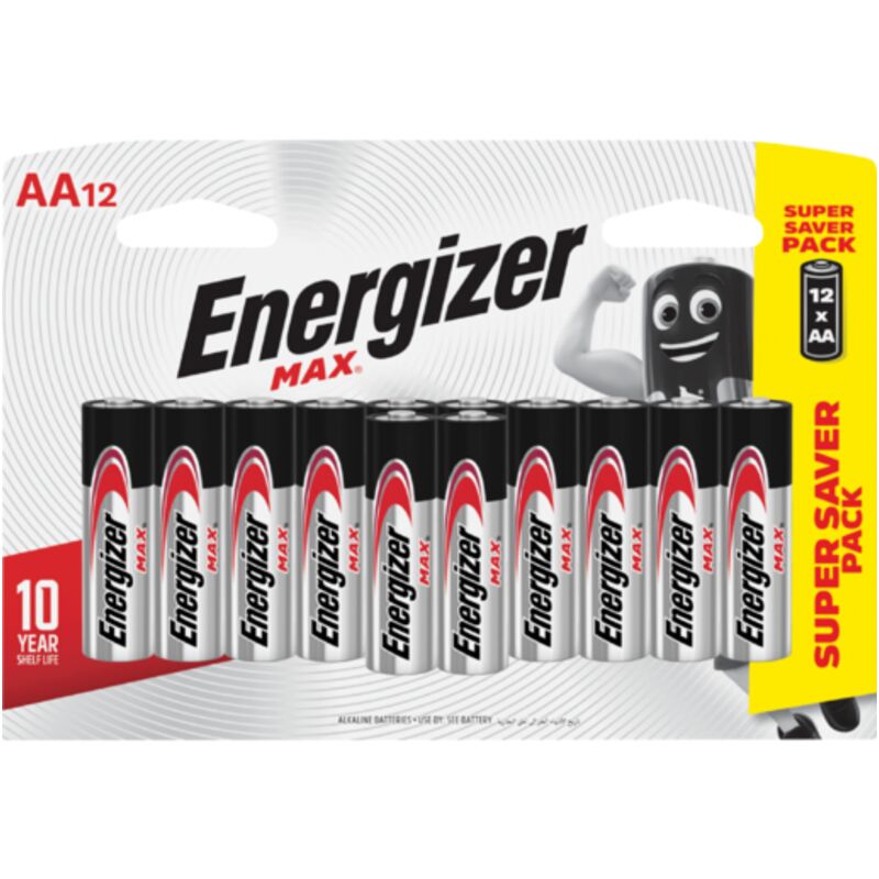 ENERGIZER MAX AA – 12S