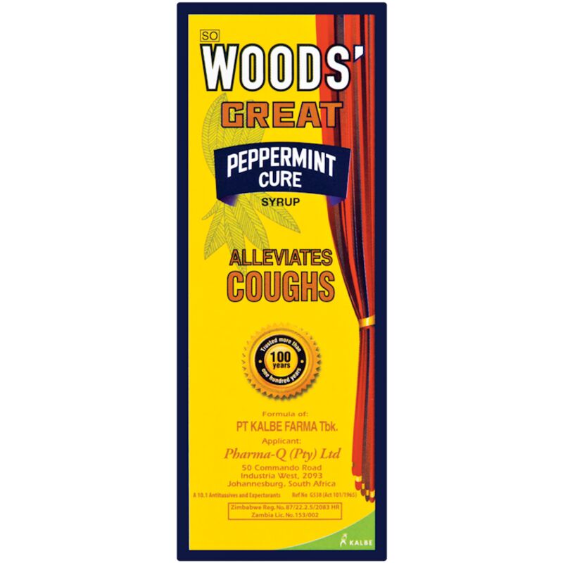 WOODS PEPPERMINT COUGH REMEDY – 50ML